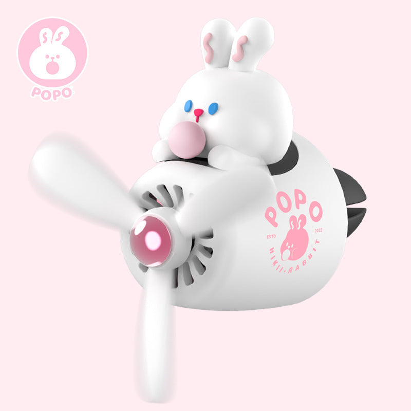 Hako Bear Character Car Air Freshener | Vent Clip Diffuser | 30–60 Day Scent
