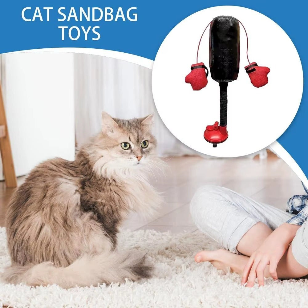Cat Boxing Punching Bag Toy