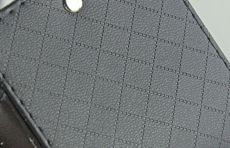 Diamond Crown Car Air Vent Organiser Bag | Leather | Black