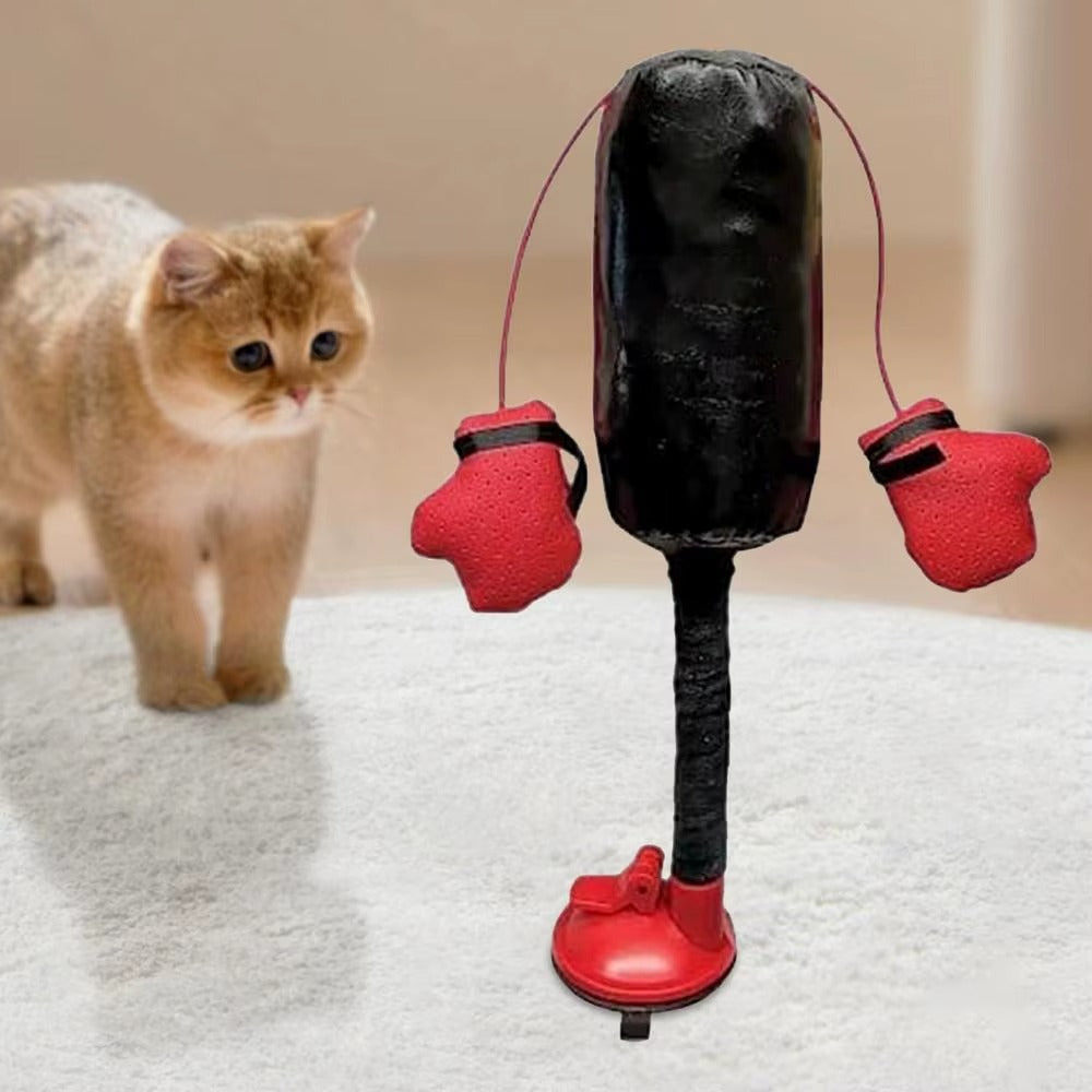 Cat Boxing Punching Bag Toy