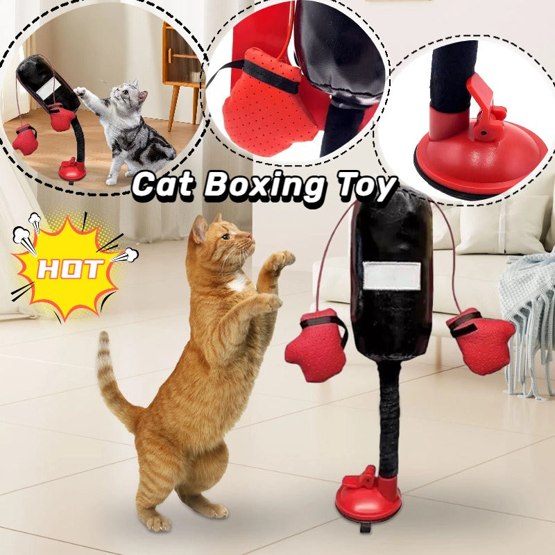 Cat Boxing Punching Bag Toy