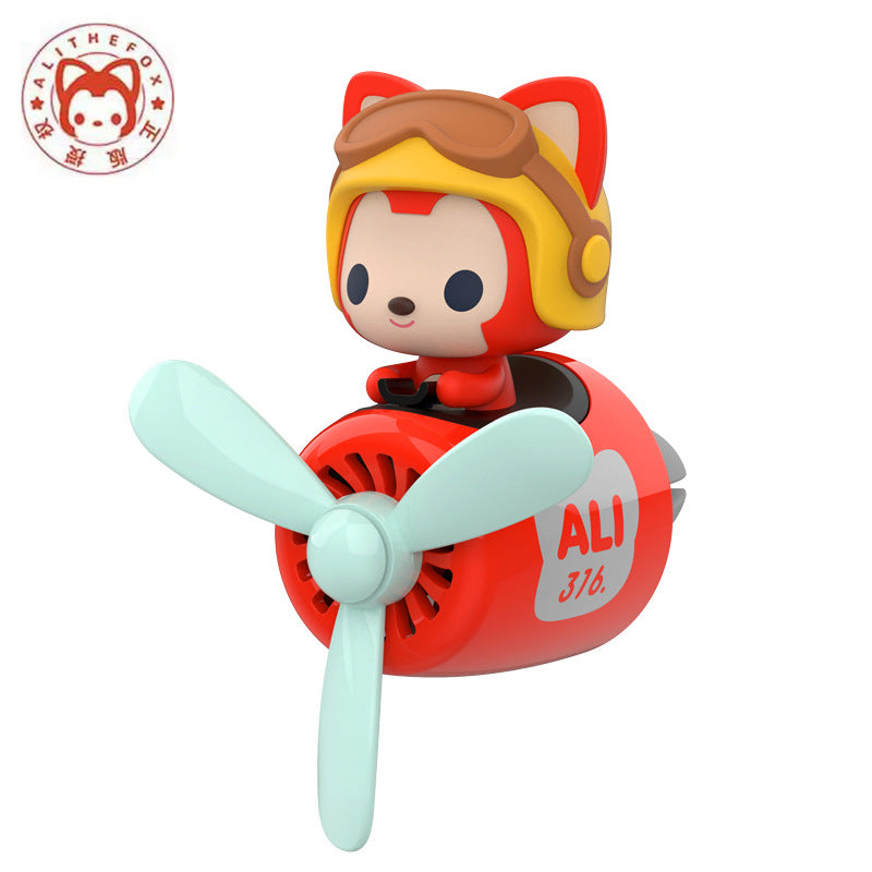 Hako Bear Character Car Air Freshener | Vent Clip Diffuser | 30–60 Day Scent