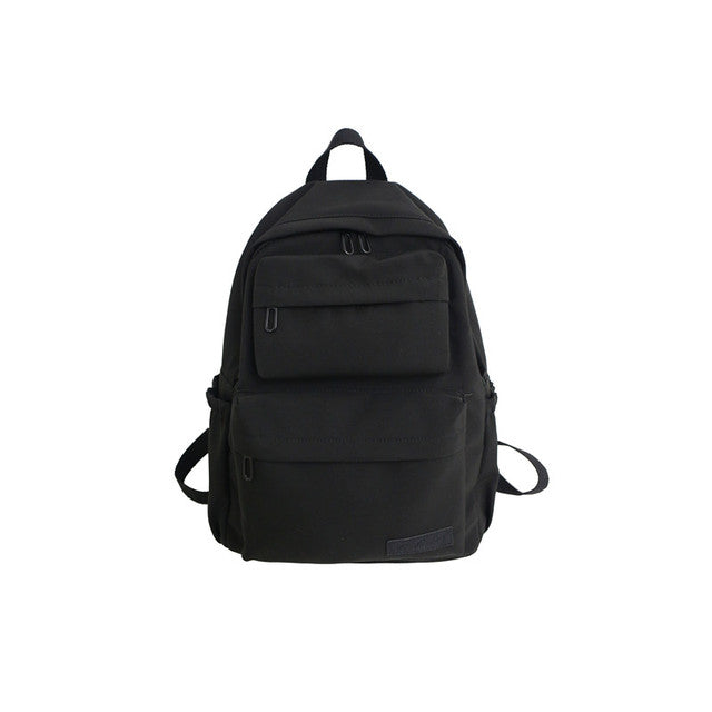 Waterproof Nylon Women's Backpack – Large Capacity Casual