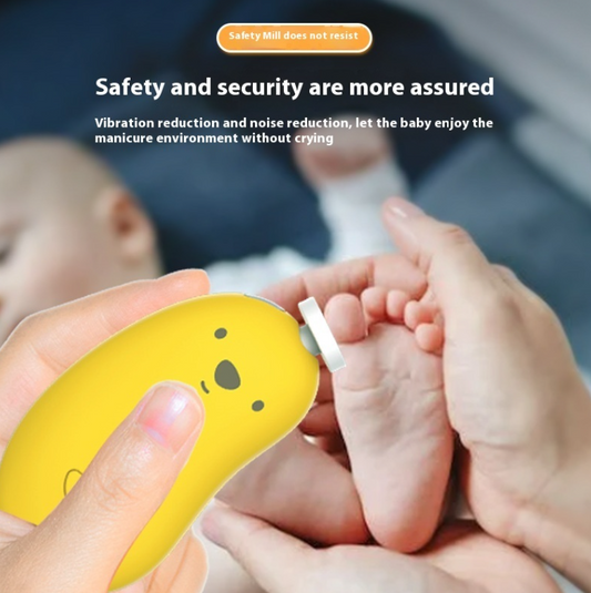 Electric Baby Nail Grinder – Safe & Quiet Rechargeable File