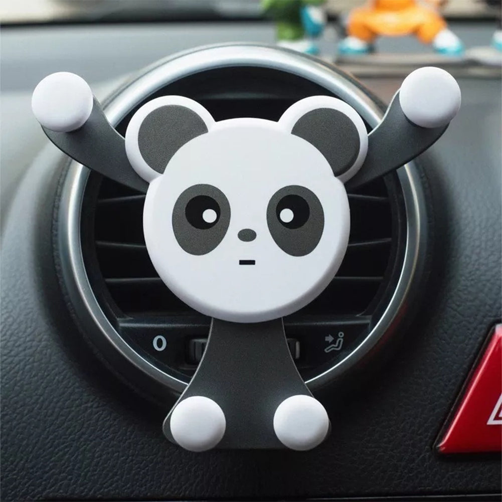 Panda Car Air Vent Phone Holder – Cute Car Accessory | 7 Styles