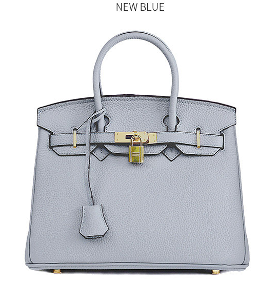 Platinum Structured Handbag | Premium Split Leather Tote