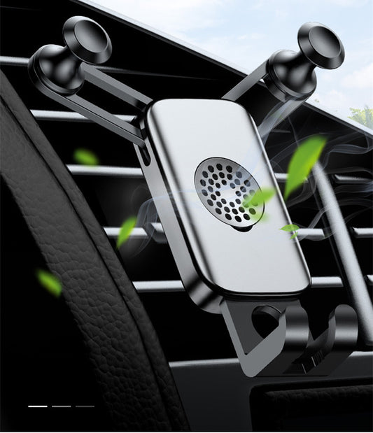 Universal Car Air Vent Phone Holder | 360° Rotation | Black & White