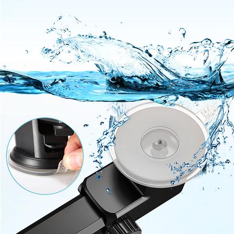 360° Spring-Action Car Phone Mount | Suction & Air Vent