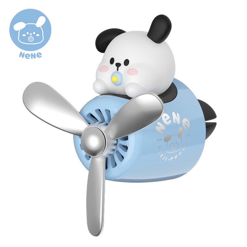 Hako Bear Character Car Air Freshener | Vent Clip Diffuser | 30–60 Day Scent