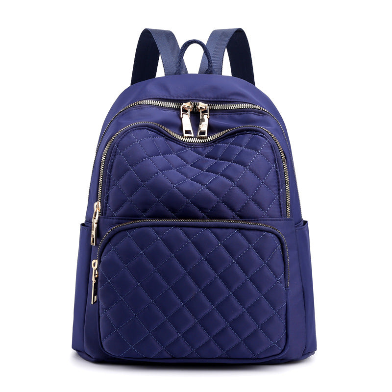 Large Capacity Waterproof Nylon Backpack for Women