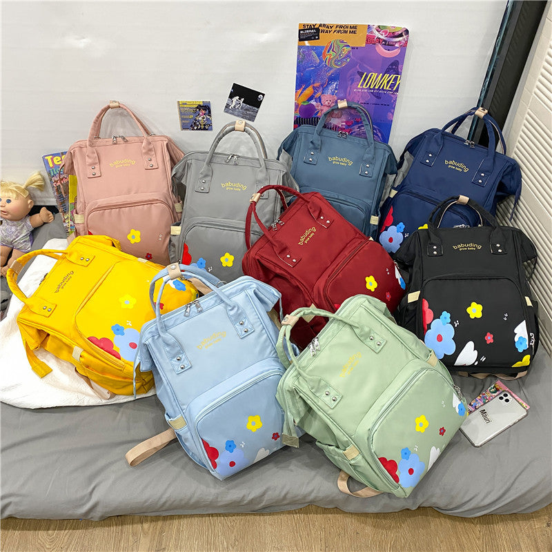 Large Capacity Waterproof Mum & Baby Backpack – Dry/Wet Separation