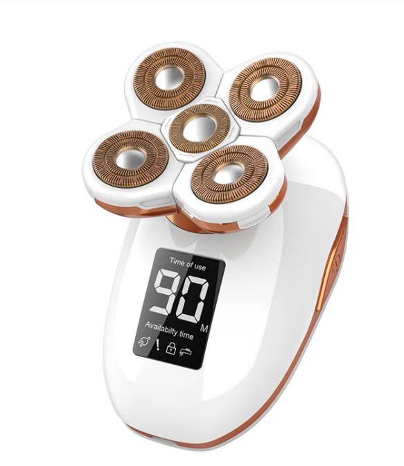 5-Head Electric Shaver for Women – Floating Epilator & Hair Remover