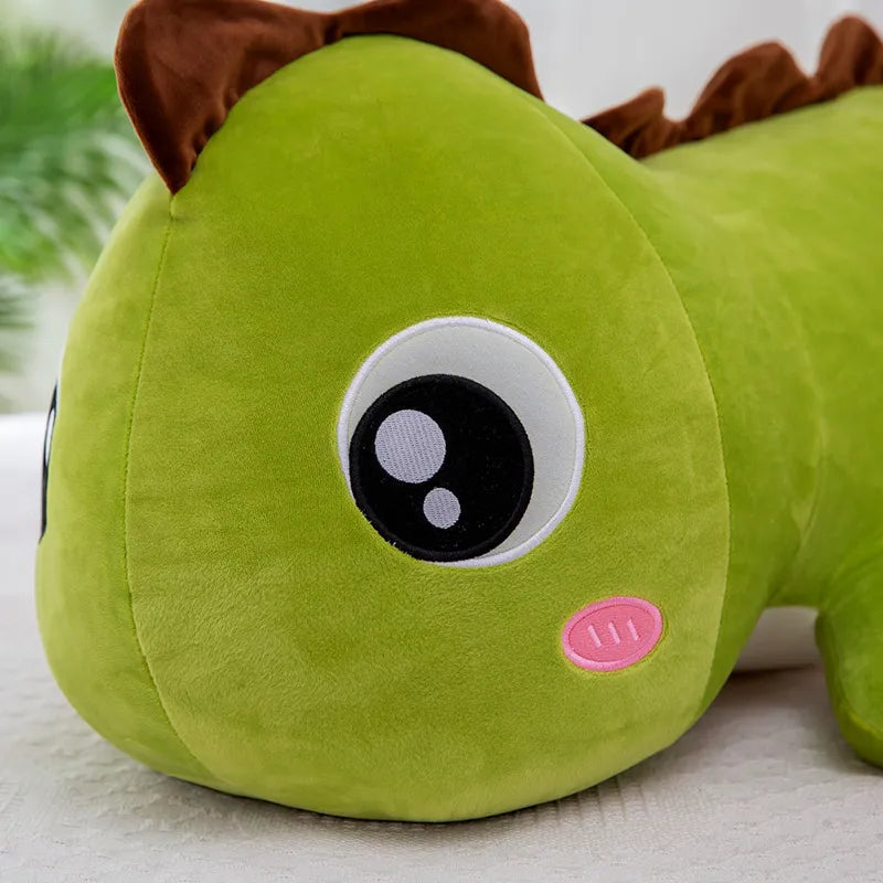 Big-Eyed Dinosaur Plush Doll – Giant Soft Stuffed Animal Toy