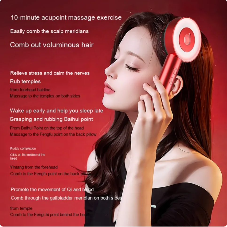 Infrared Hair Care Scalp Massager
