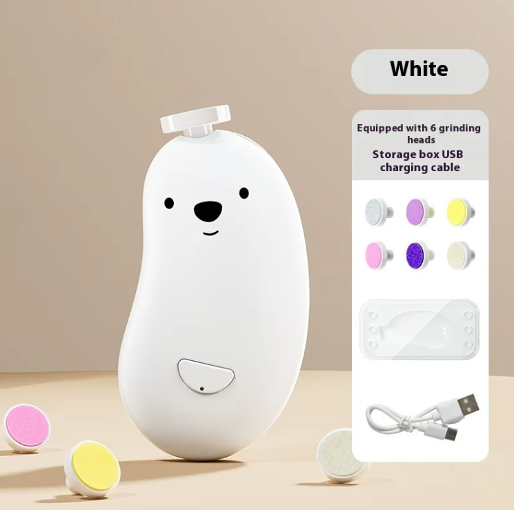 Electric Baby Nail Grinder – Safe & Quiet Rechargeable File