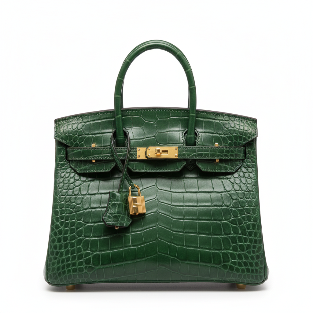 Platinum Structured Handbag | Premium Split Leather Tote
