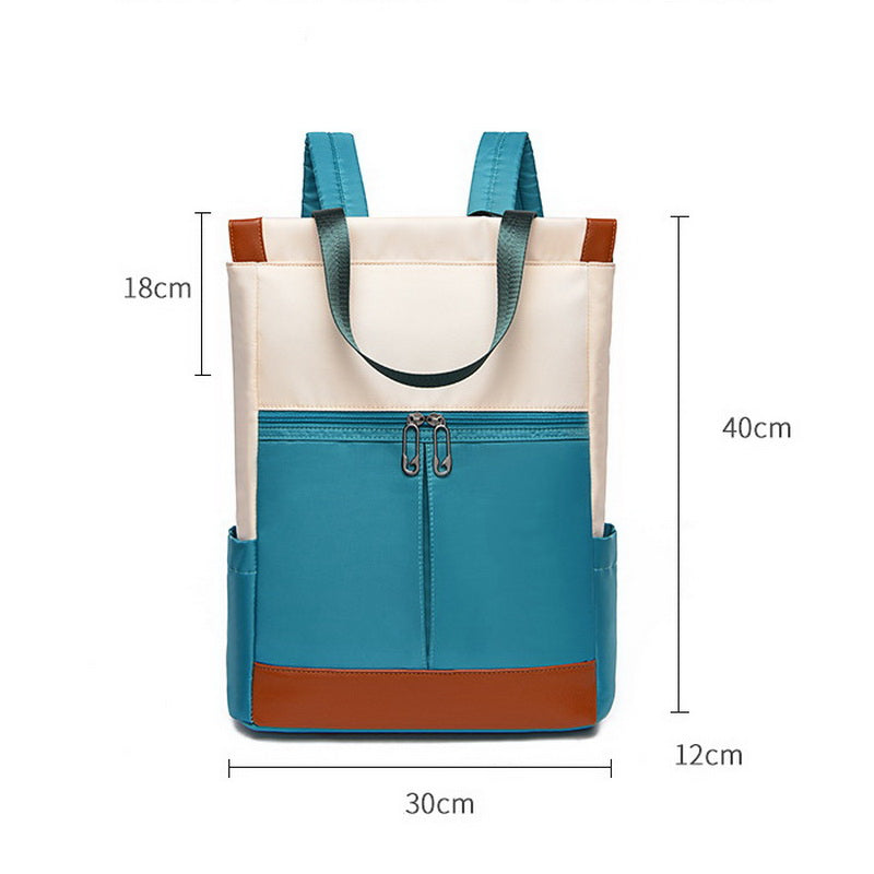 Oxford Waterproof Women's Laptop Backpack – Large Capacity