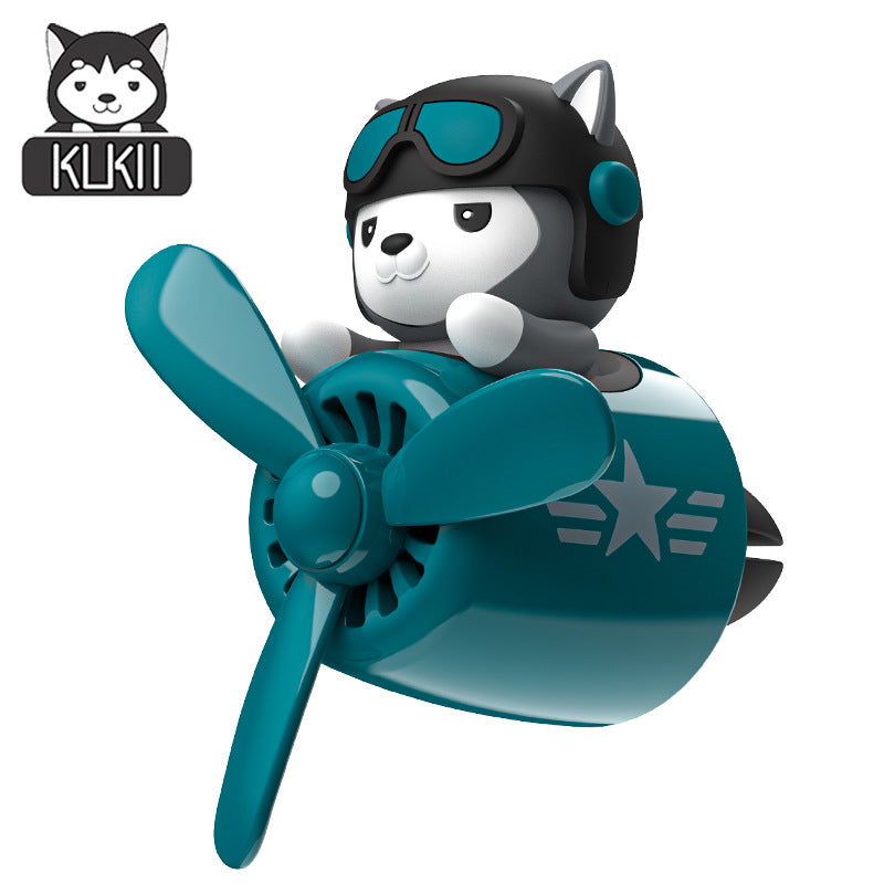 Hako Bear Character Car Air Freshener | Vent Clip Diffuser | 30–60 Day Scent