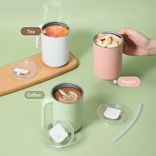 Thermal Insulated Travel Mug – Stainless Steel Keep Hot & Cold