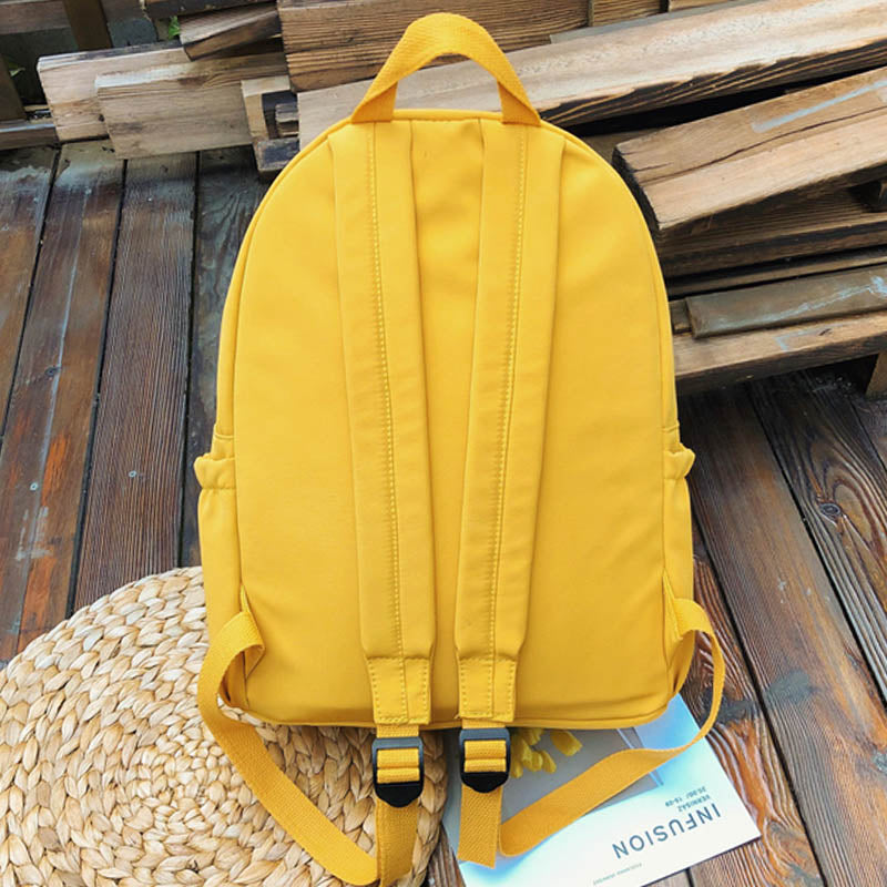 Waterproof Nylon Women's Backpack – Large Capacity Casual