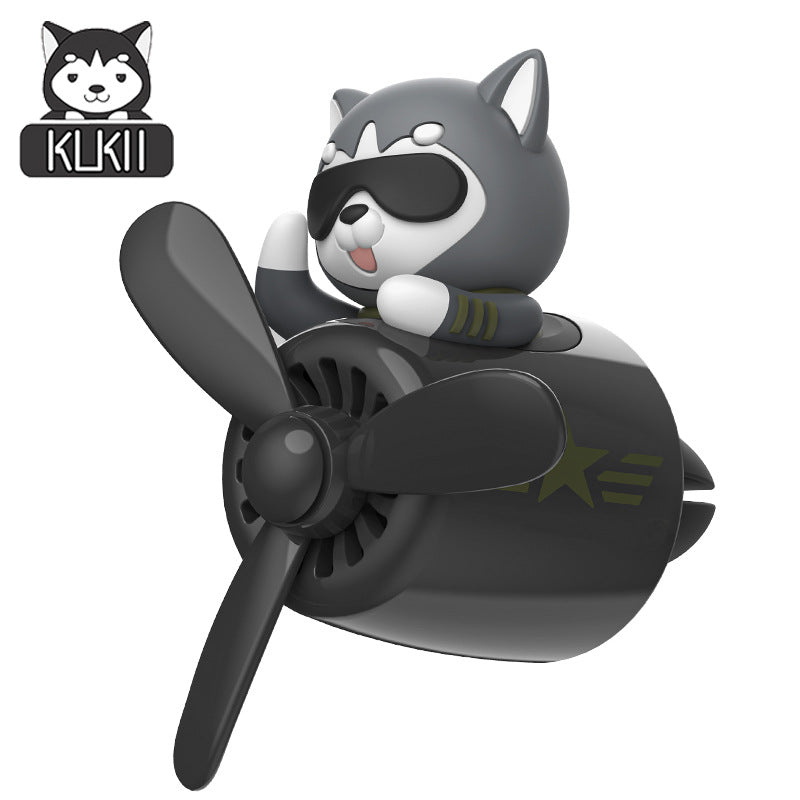 Hako Bear Character Car Air Freshener | Vent Clip Diffuser | 30–60 Day Scent