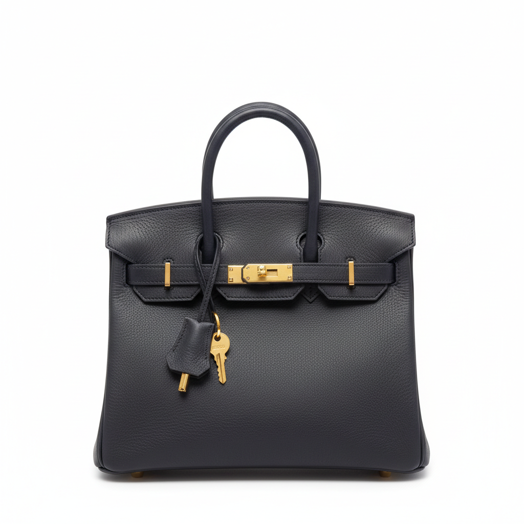 Platinum Structured Handbag | Premium Split Leather Tote